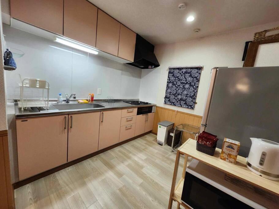 蒼い家温泉付貸別荘cozy Blue House Onsen Hot Spring 白老町 エクステリア 写真
